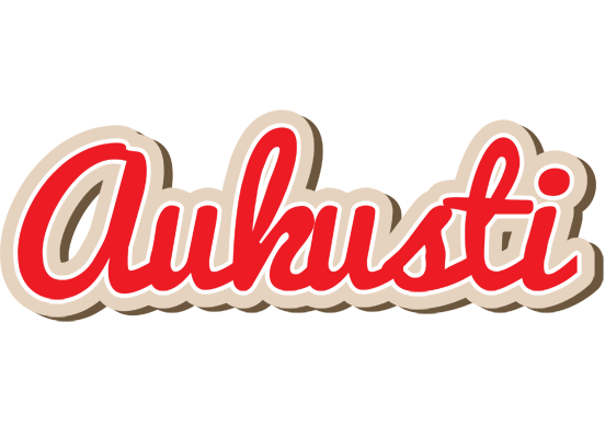Aukusti chocolate logo
