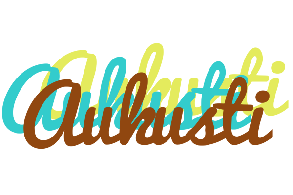 Aukusti cupcake logo