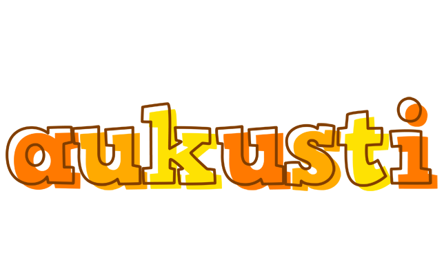 Aukusti desert logo