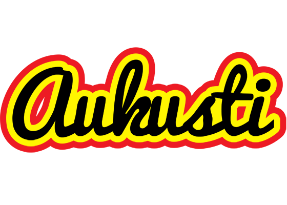 Aukusti flaming logo