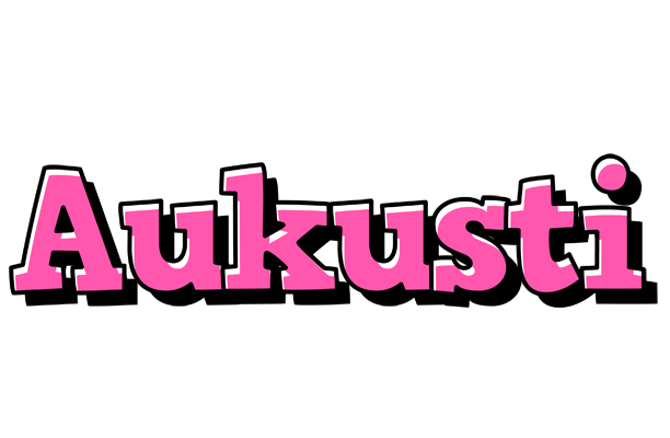 Aukusti girlish logo