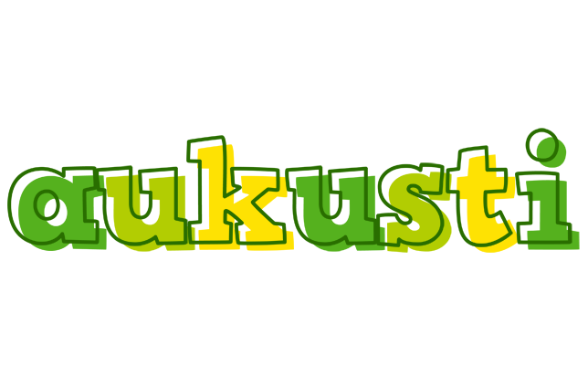 Aukusti juice logo