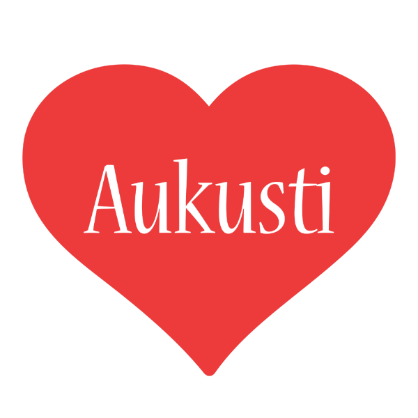 Aukusti love logo