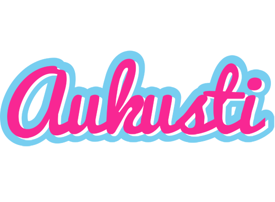 Aukusti popstar logo