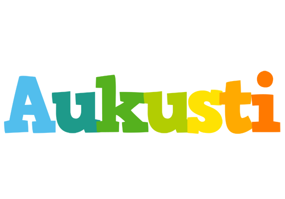 Aukusti rainbows logo