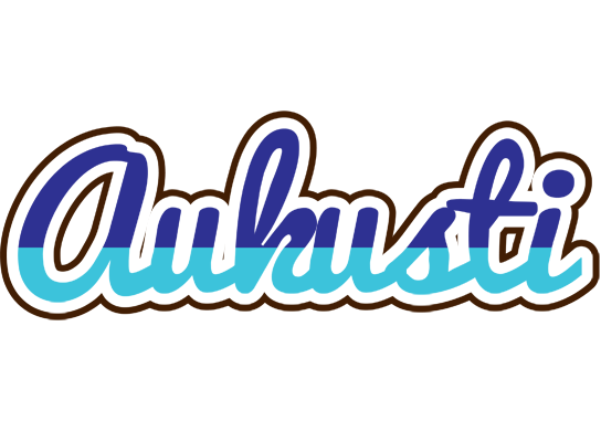 Aukusti raining logo