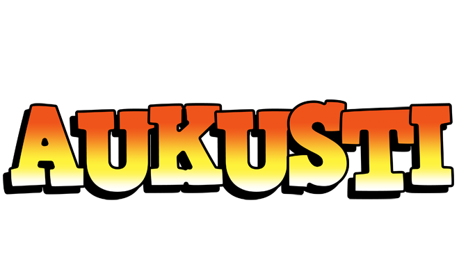 Aukusti sunset logo