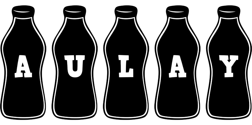 Aulay bottle logo