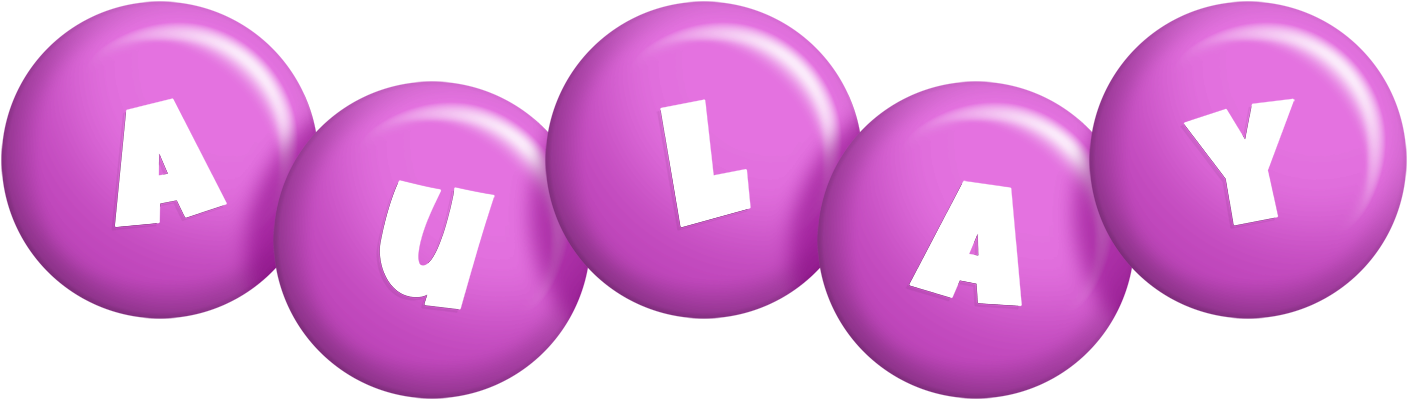Aulay candy-purple logo
