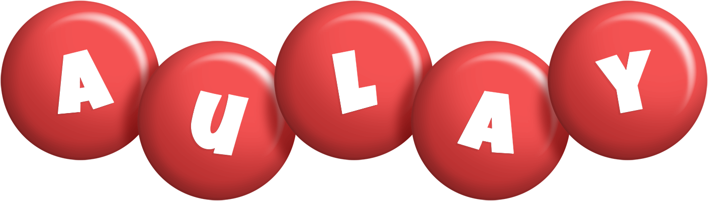 Aulay candy-red logo