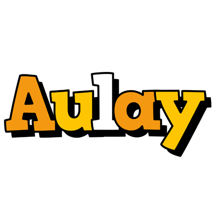 Aulay cartoon logo