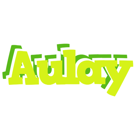 Aulay citrus logo