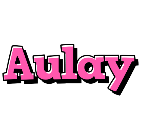 Aulay girlish logo