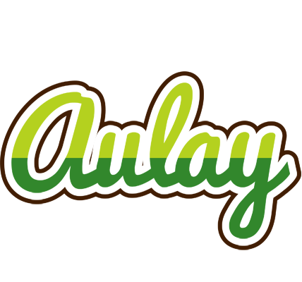 Aulay golfing logo