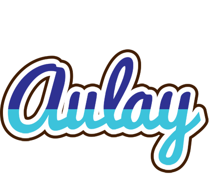 Aulay raining logo