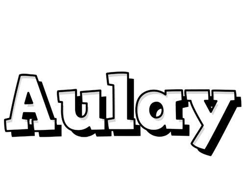 Aulay snowing logo