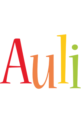 Auli birthday logo