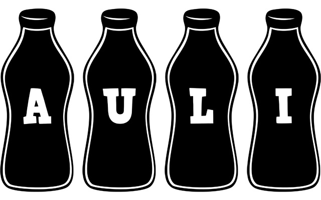 Auli bottle logo