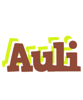 Auli caffeebar logo