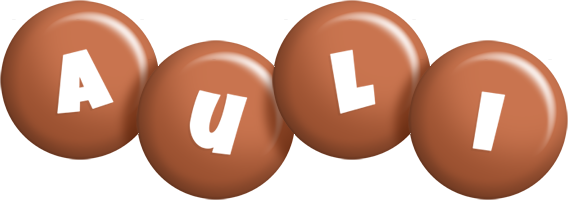 Auli candy-brown logo