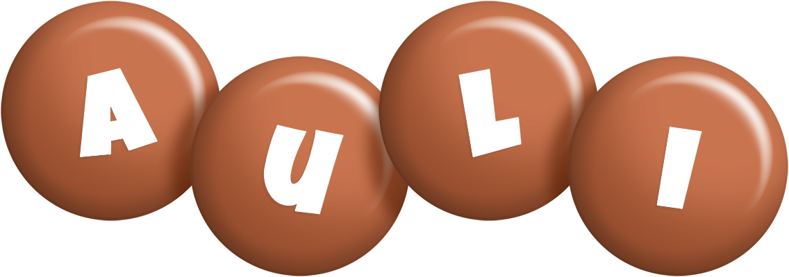 Auli candy-brown logo