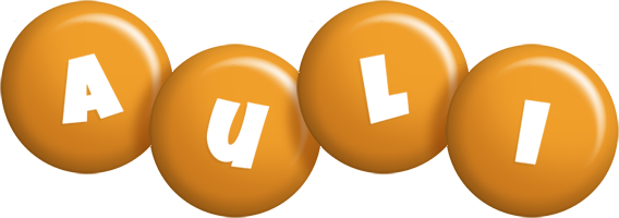 Auli candy-orange logo