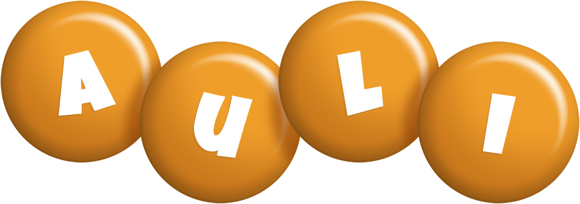 Auli candy-orange logo