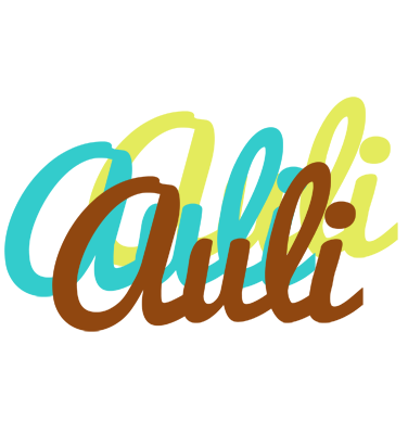 Auli cupcake logo