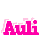 Auli dancing logo