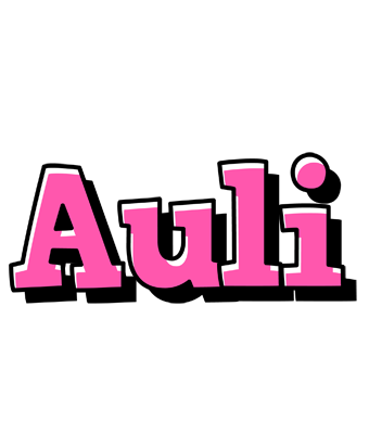 Auli girlish logo