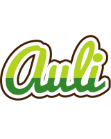 Auli golfing logo