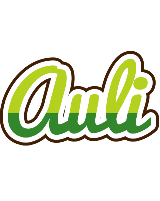 Auli golfing logo