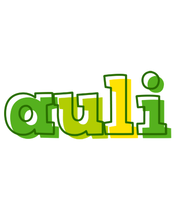 Auli juice logo