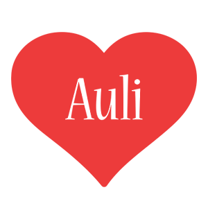 Auli love logo