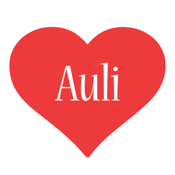 Auli love logo