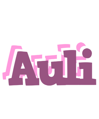 Auli relaxing logo