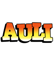 Auli sunset logo