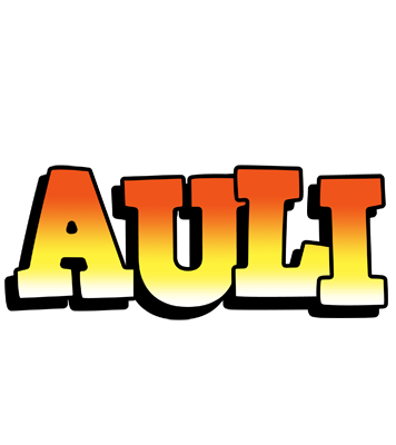 Auli sunset logo