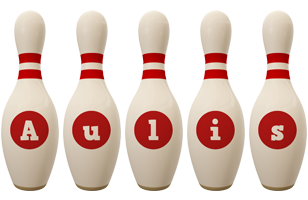 Aulis bowling-pin logo