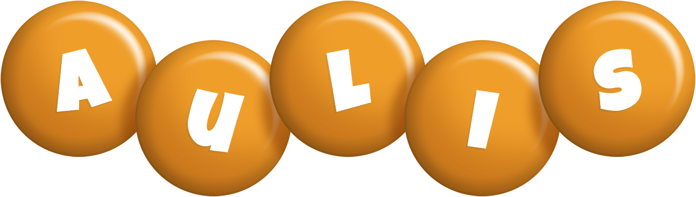 Aulis candy-orange logo