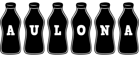 Aulona bottle logo