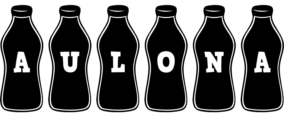Aulona bottle logo
