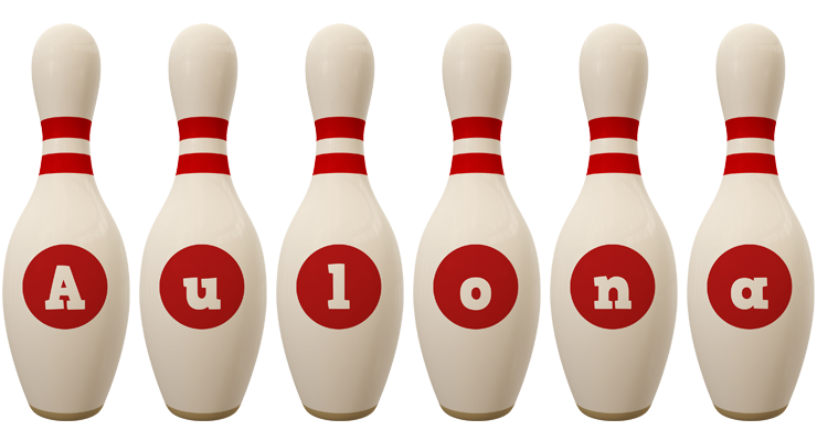 Aulona bowling-pin logo