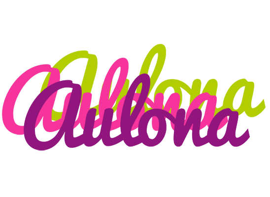 Aulona flowers logo