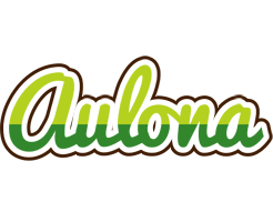 Aulona golfing logo