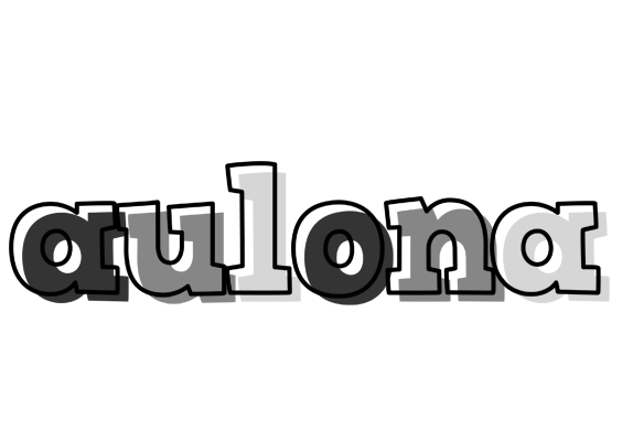 Aulona night logo