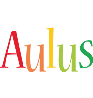 Aulus birthday logo