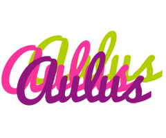 Aulus flowers logo