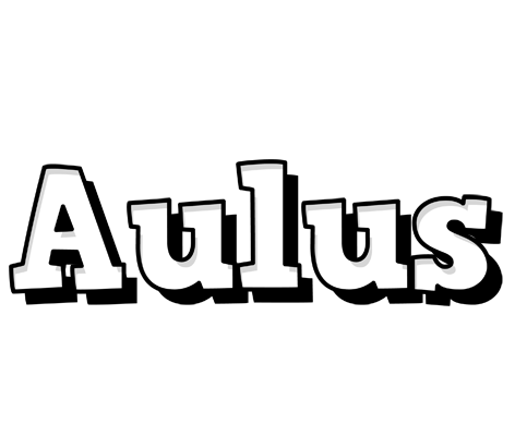 Aulus snowing logo