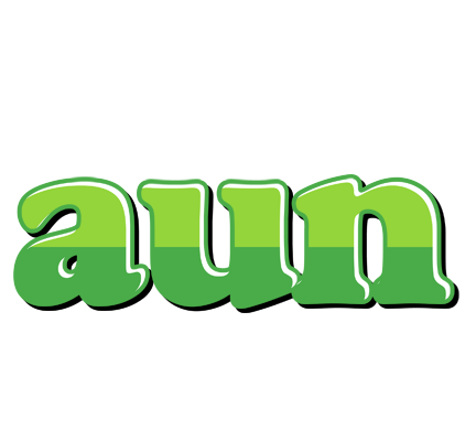 Aun apple logo